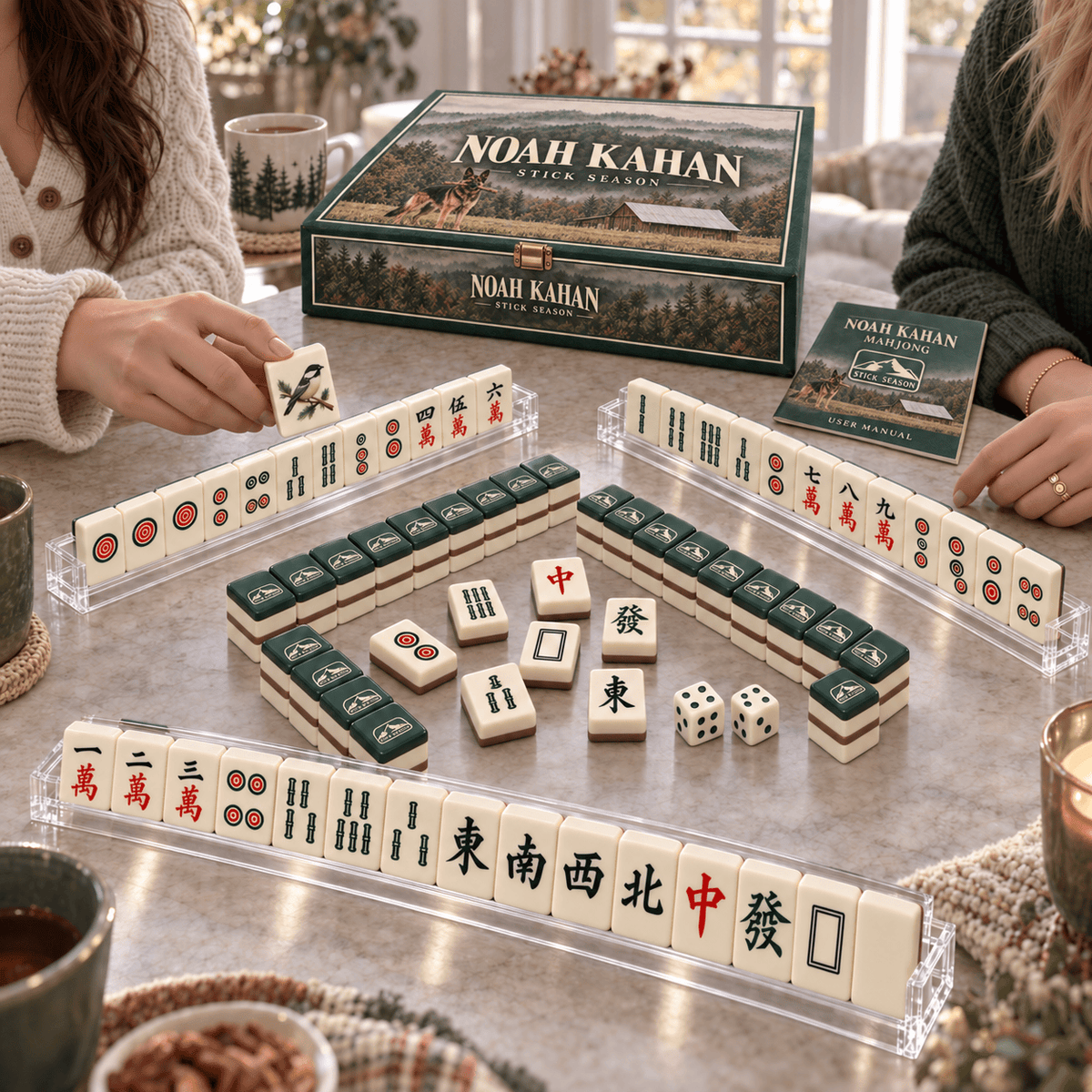 Premium NKH Mahjong Tiles Set TTMH