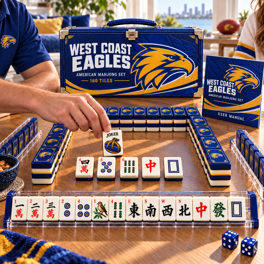 Premium WCE Mahjong Tiles Set PVNA