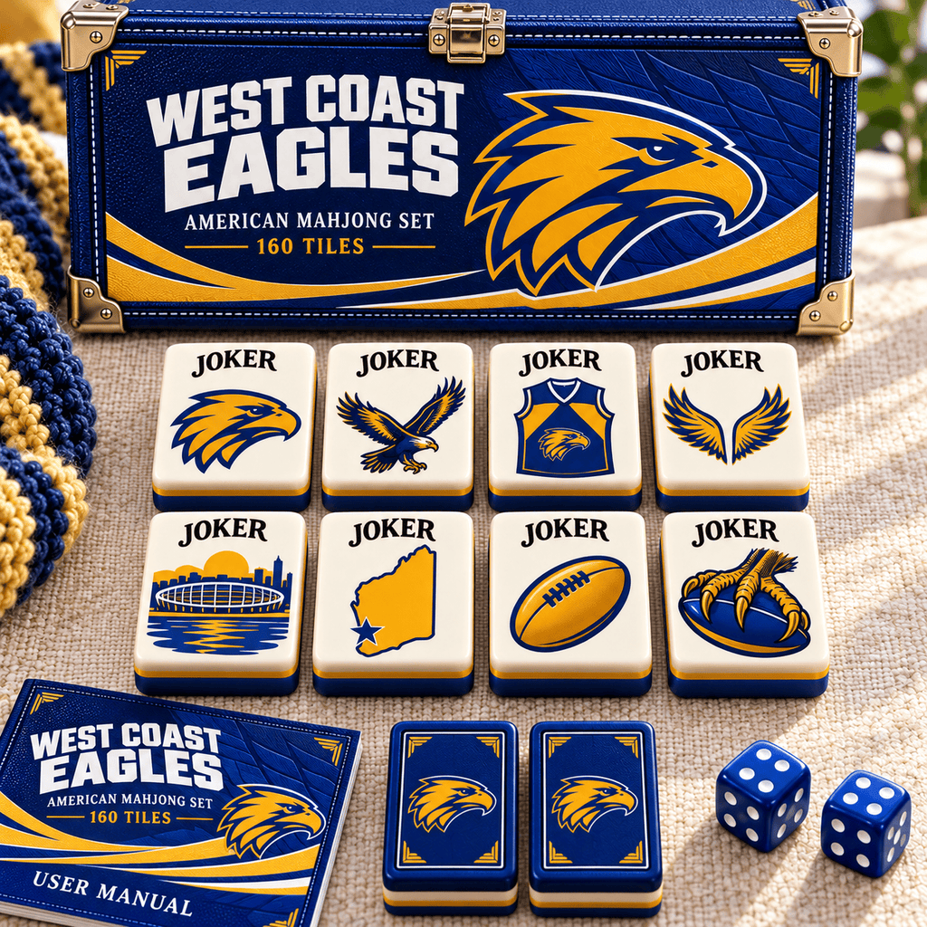 Premium WCE Mahjong Tiles Set PVNA