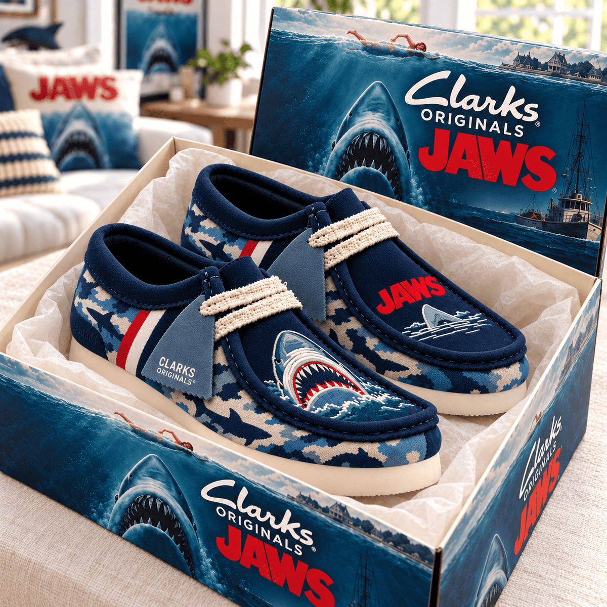 Premium JAWS Collectible Shoes NTVA