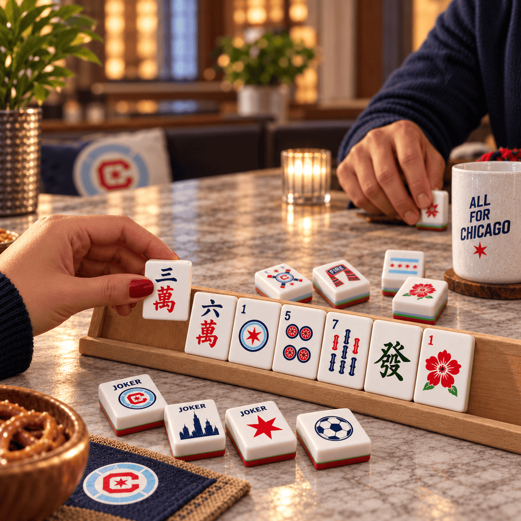 Premium CCF Mahjong Tiles Set TNSM