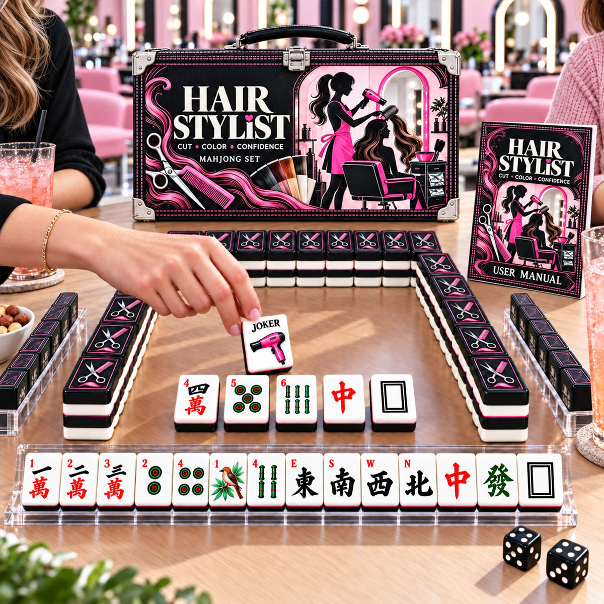 Premium HRSL Mahjong Tiles Set PVNA