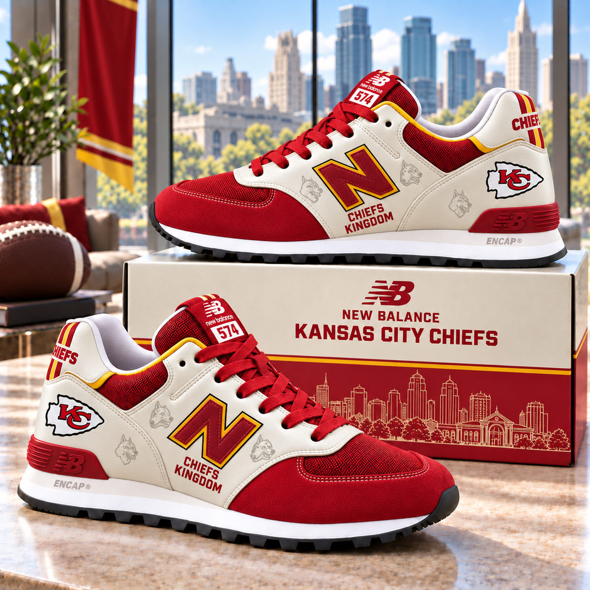 PREMIUM KCC NB 574 SNEAKER NHVH