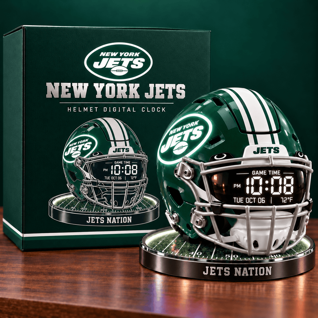 NYJ Special Digital Clock TTTT