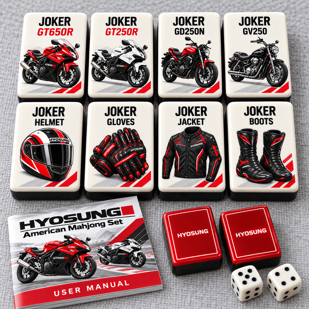 Premium HOS Mahjong Tiles Set TTMH