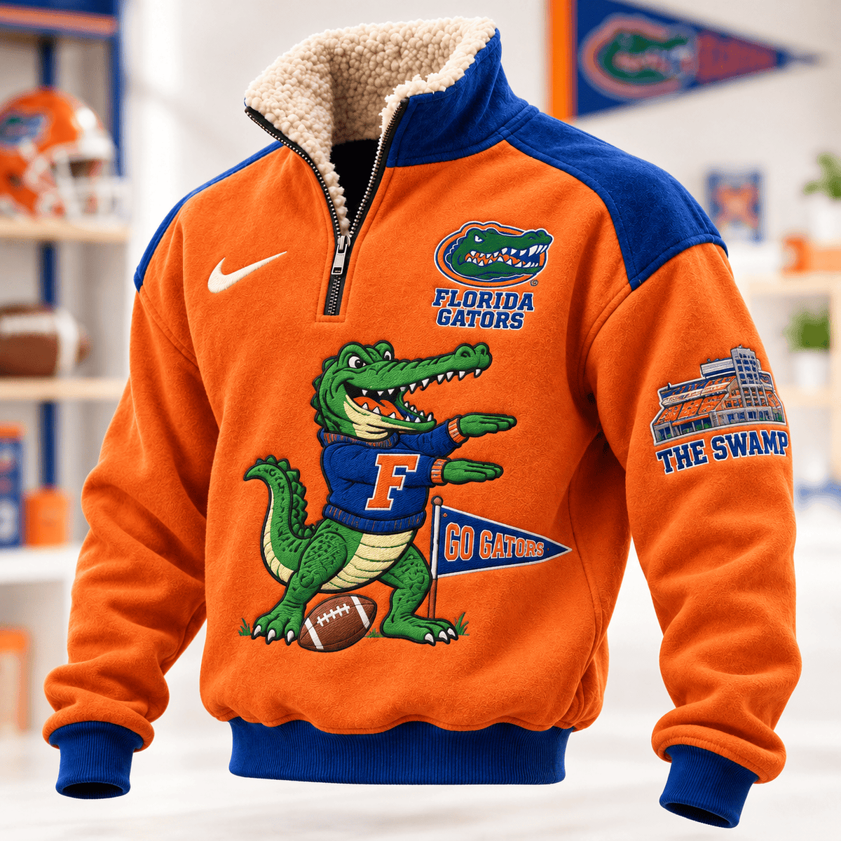 FGT PREMIUM COZY SHERPA COLLAR PULLOVER HQH