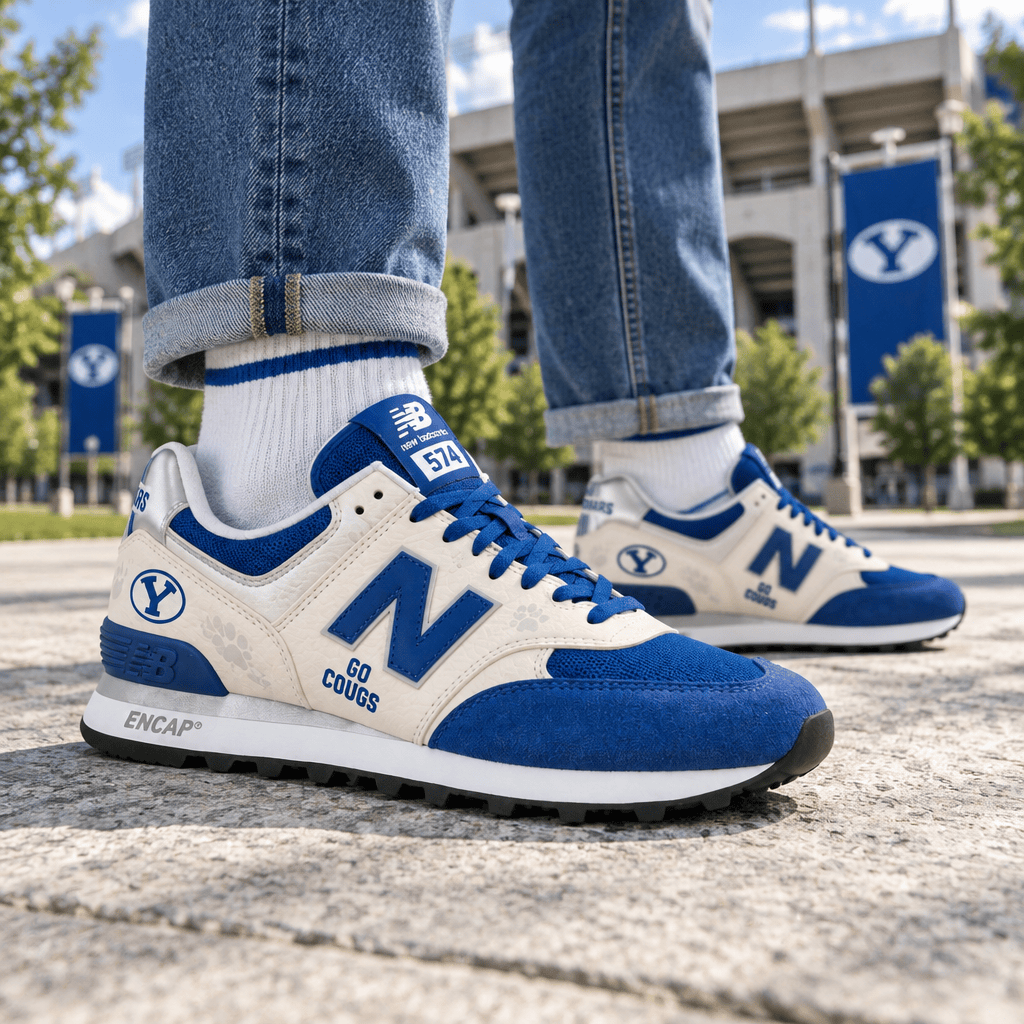 BYU Premium NB 574 Sneaker DNBN